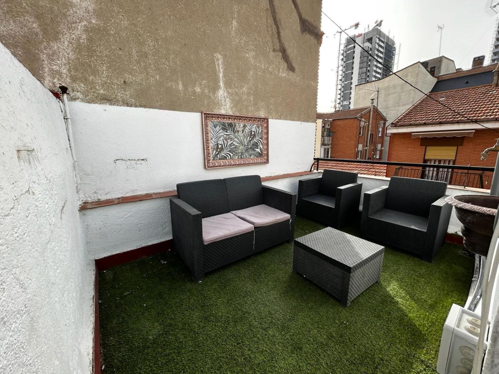 Apartamento Con Terraza Centrico Moderno Nuevo 马德里 外观 照片